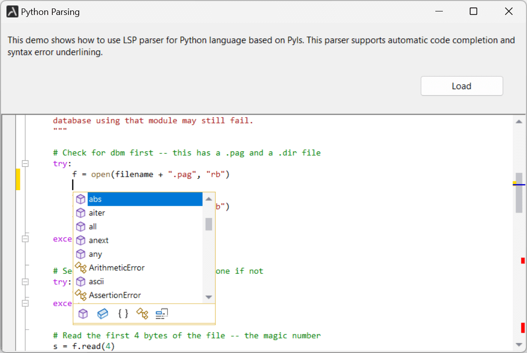 New LSP-based parsers for C/C++, Python, Lua, and PowerShell