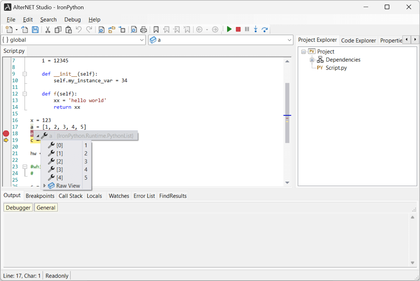 IronPython Scripting (beta)